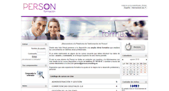 Desktop Screenshot of personconsulting.formadis.es